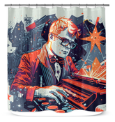 Progressive Patterns Shower Curtain